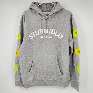 Sturniolo Triplets Merch 2 Million Followers Floral Grey Hooded Sweatshirt XL